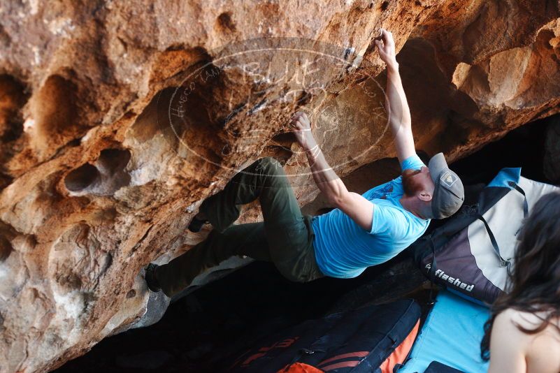 Bouldering in Hueco Tanks on 11/02/2018 with Blue Lizard Climbing and Yoga

Filename: SRM_20181102_1058290.jpg
Aperture: f/4.0
Shutter Speed: 1/250
Body: Canon EOS-1D Mark II
Lens: Canon EF 50mm f/1.8 II