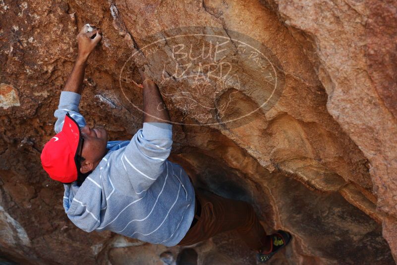 Bouldering in Hueco Tanks on 11/02/2018 with Blue Lizard Climbing and Yoga

Filename: SRM_20181102_1114130.jpg
Aperture: f/4.0
Shutter Speed: 1/640
Body: Canon EOS-1D Mark II
Lens: Canon EF 50mm f/1.8 II