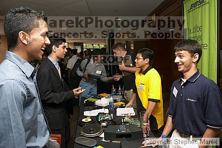 Sajit Jumani and Christopher Zhang talk to Bose representatives.

Filename: crw_0783_std.jpg
Aperture: f/5.0
Shutter Speed: 1/60
Body: Canon EOS DIGITAL REBEL
Lens: Canon EF-S 18-55mm f/3.5-5.6