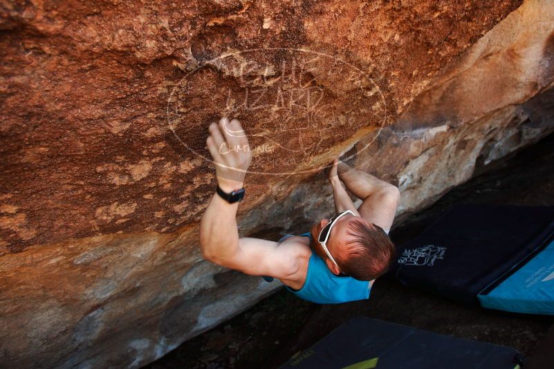 Bouldering in Hueco Tanks on 11/02/2018 with Blue Lizard Climbing and Yoga

Filename: SRM_20181102_1341030.jpg
Aperture: f/4.0
Shutter Speed: 1/320
Body: Canon EOS-1D Mark II
Lens: Canon EF 16-35mm f/2.8 L