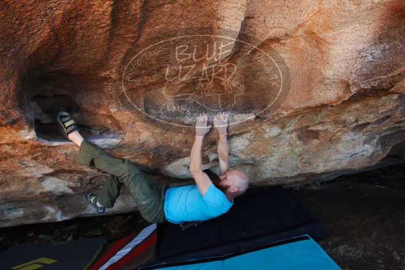 Bouldering in Hueco Tanks on 11/02/2018 with Blue Lizard Climbing and Yoga

Filename: SRM_20181102_1414390.jpg
Aperture: f/4.5
Shutter Speed: 1/250
Body: Canon EOS-1D Mark II
Lens: Canon EF 16-35mm f/2.8 L