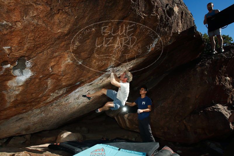 Bouldering in Hueco Tanks on 11/02/2018 with Blue Lizard Climbing and Yoga

Filename: SRM_20181102_1557460.jpg
Aperture: f/9.0
Shutter Speed: 1/250
Body: Canon EOS-1D Mark II
Lens: Canon EF 16-35mm f/2.8 L