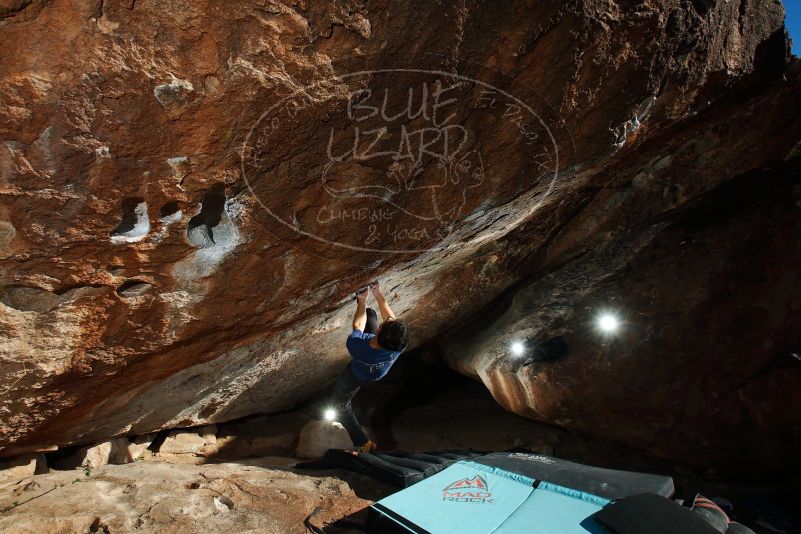 Bouldering in Hueco Tanks on 11/02/2018 with Blue Lizard Climbing and Yoga

Filename: SRM_20181102_1619270.jpg
Aperture: f/9.0
Shutter Speed: 1/250
Body: Canon EOS-1D Mark II
Lens: Canon EF 16-35mm f/2.8 L