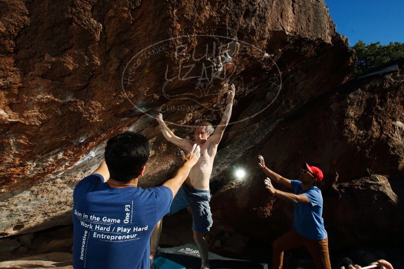 Bouldering in Hueco Tanks on 11/02/2018 with Blue Lizard Climbing and Yoga

Filename: SRM_20181102_1636090.jpg
Aperture: f/9.0
Shutter Speed: 1/250
Body: Canon EOS-1D Mark II
Lens: Canon EF 16-35mm f/2.8 L