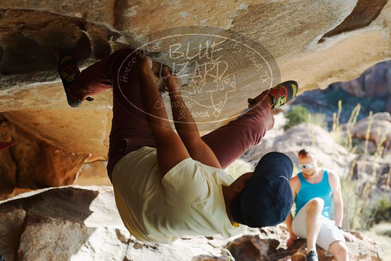 Bouldering in Hueco Tanks on 11/03/2018 with Blue Lizard Climbing and Yoga

Filename: SRM_20181103_1000400.jpg
Aperture: f/4.0
Shutter Speed: 1/1000
Body: Canon EOS-1D Mark II
Lens: Canon EF 50mm f/1.8 II