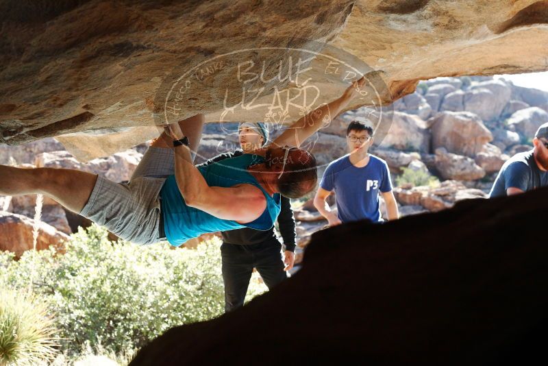 Bouldering in Hueco Tanks on 11/03/2018 with Blue Lizard Climbing and Yoga

Filename: SRM_20181103_1037170.jpg
Aperture: f/5.6
Shutter Speed: 1/400
Body: Canon EOS-1D Mark II
Lens: Canon EF 50mm f/1.8 II