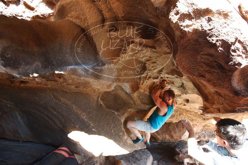 Bouldering in Hueco Tanks on 11/03/2018 with Blue Lizard Climbing and Yoga

Filename: SRM_20181103_1445540.jpg
Aperture: f/5.6
Shutter Speed: 1/200
Body: Canon EOS-1D Mark II
Lens: Canon EF 16-35mm f/2.8 L