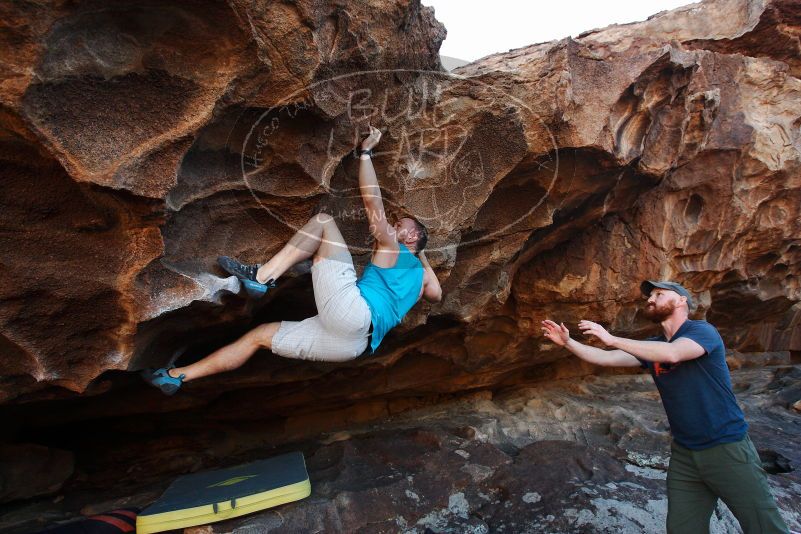 Bouldering in Hueco Tanks on 11/03/2018 with Blue Lizard Climbing and Yoga

Filename: SRM_20181103_1639360.jpg
Aperture: f/5.0
Shutter Speed: 1/400
Body: Canon EOS-1D Mark II
Lens: Canon EF 16-35mm f/2.8 L