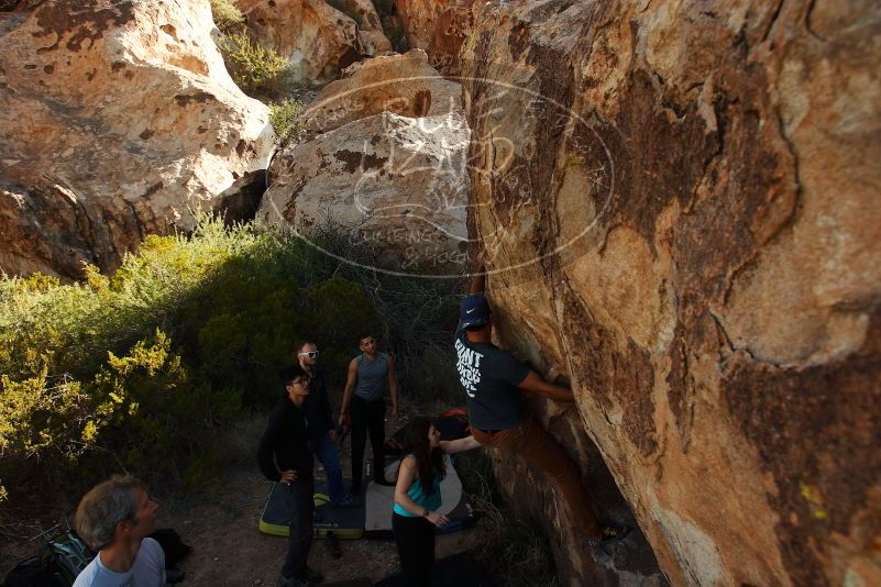 Bouldering in Hueco Tanks on 11/04/2018 with Blue Lizard Climbing and Yoga

Filename: SRM_20181104_1045211.jpg
Aperture: f/5.6
Shutter Speed: 1/640
Body: Canon EOS-1D Mark II
Lens: Canon EF 16-35mm f/2.8 L