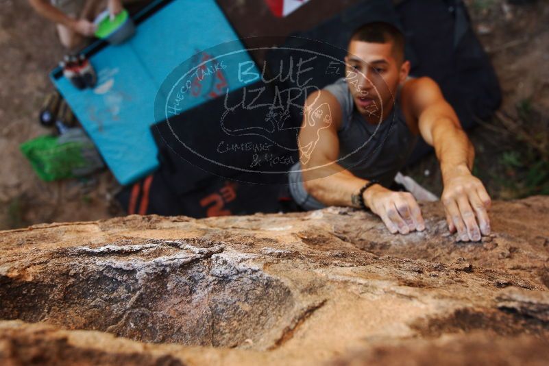 Bouldering in Hueco Tanks on 11/04/2018 with Blue Lizard Climbing and Yoga

Filename: SRM_20181104_1054210.jpg
Aperture: f/4.0
Shutter Speed: 1/400
Body: Canon EOS-1D Mark II
Lens: Canon EF 16-35mm f/2.8 L