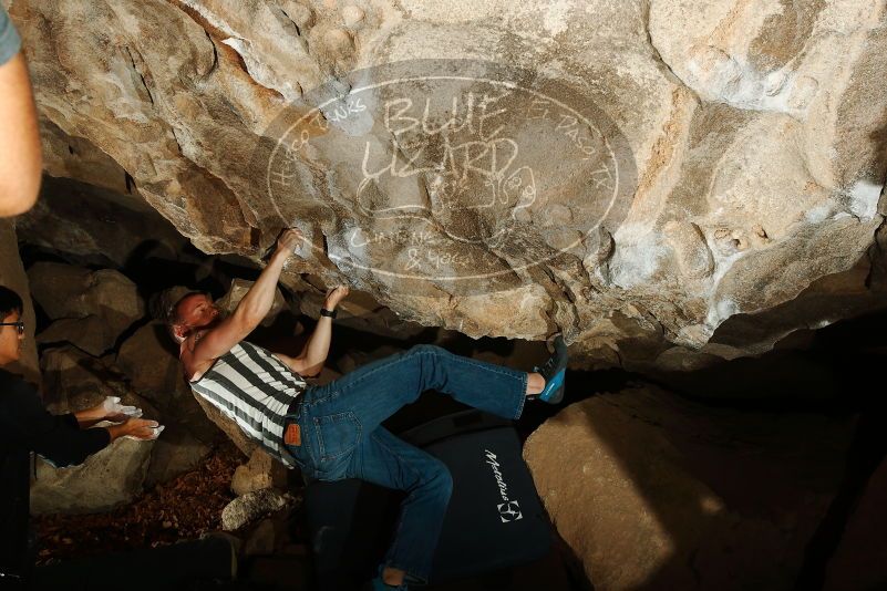 Bouldering in Hueco Tanks on 11/04/2018 with Blue Lizard Climbing and Yoga

Filename: SRM_20181104_1226090.jpg
Aperture: f/8.0
Shutter Speed: 1/250
Body: Canon EOS-1D Mark II
Lens: Canon EF 16-35mm f/2.8 L