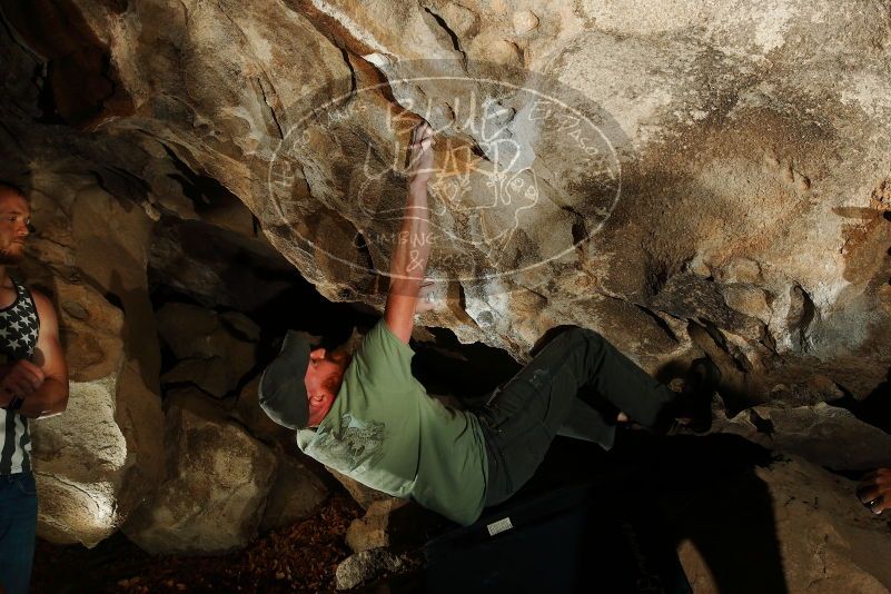 Bouldering in Hueco Tanks on 11/04/2018 with Blue Lizard Climbing and Yoga

Filename: SRM_20181104_1232390.jpg
Aperture: f/8.0
Shutter Speed: 1/250
Body: Canon EOS-1D Mark II
Lens: Canon EF 16-35mm f/2.8 L