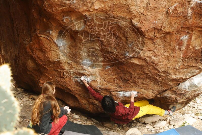 Bouldering in Hueco Tanks on 11/10/2018 with Blue Lizard Climbing and Yoga

Filename: SRM_20181110_1203410.jpg
Aperture: f/4.0
Shutter Speed: 1/200
Body: Canon EOS-1D Mark II
Lens: Canon EF 50mm f/1.8 II