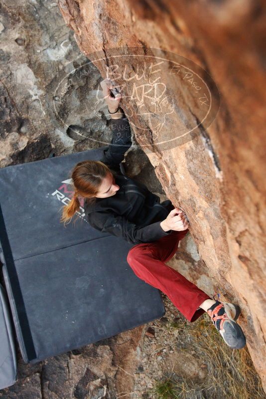 Bouldering in Hueco Tanks on 11/10/2018 with Blue Lizard Climbing and Yoga

Filename: SRM_20181110_1721140.jpg
Aperture: f/4.0
Shutter Speed: 1/320
Body: Canon EOS-1D Mark II
Lens: Canon EF 16-35mm f/2.8 L