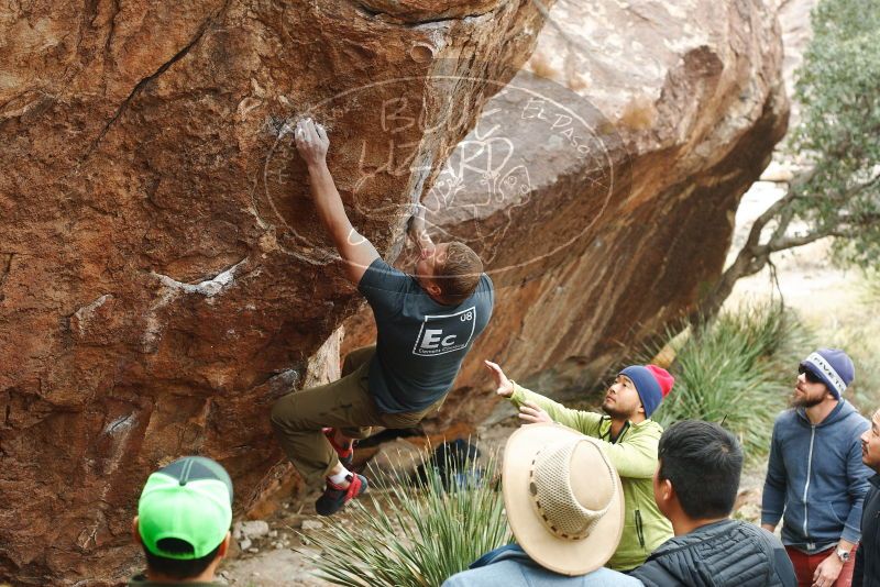 Bouldering in Hueco Tanks on 11/10/2018 with Blue Lizard Climbing and Yoga

Filename: SRM_20181110_1154190.jpg
Aperture: f/4.0
Shutter Speed: 1/320
Body: Canon EOS-1D Mark II
Lens: Canon EF 50mm f/1.8 II