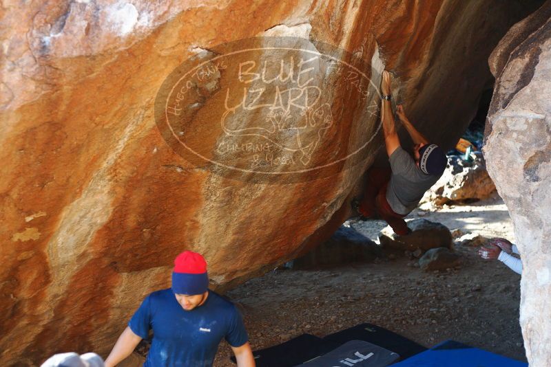 Bouldering in Hueco Tanks on 11/10/2018 with Blue Lizard Climbing and Yoga

Filename: SRM_20181110_1650380.jpg
Aperture: f/2.8
Shutter Speed: 1/400
Body: Canon EOS-1D Mark II
Lens: Canon EF 50mm f/1.8 II