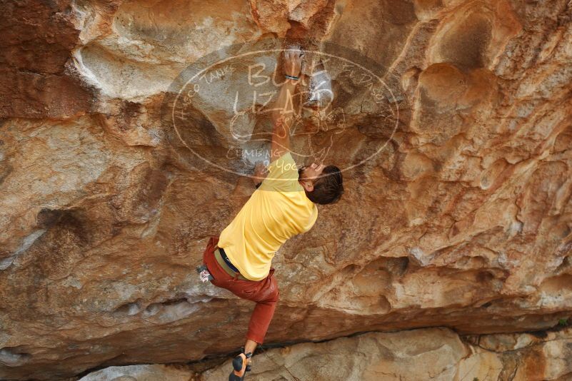 Bouldering in Hueco Tanks on 11/11/2018 with Blue Lizard Climbing and Yoga

Filename: SRM_20181111_1304200.jpg
Aperture: f/4.0
Shutter Speed: 1/500
Body: Canon EOS-1D Mark II
Lens: Canon EF 50mm f/1.8 II