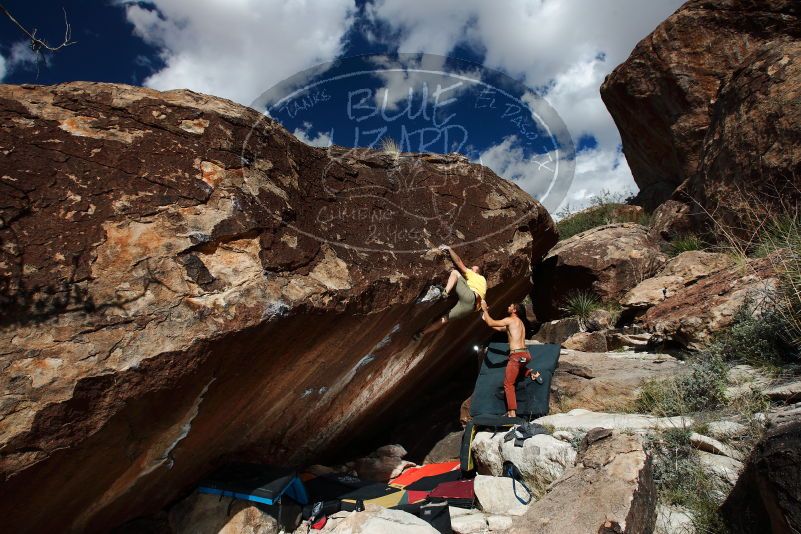 Bouldering in Hueco Tanks on 11/11/2018 with Blue Lizard Climbing and Yoga

Filename: SRM_20181111_1350070.jpg
Aperture: f/8.0
Shutter Speed: 1/250
Body: Canon EOS-1D Mark II
Lens: Canon EF 16-35mm f/2.8 L