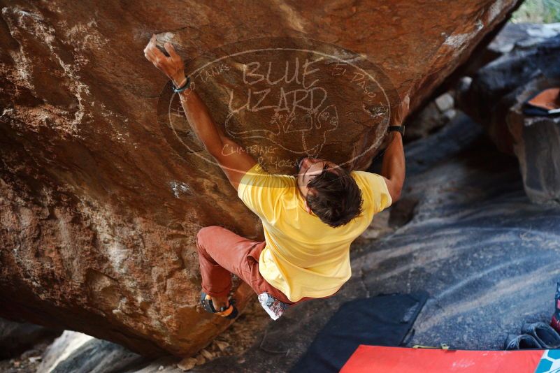 Bouldering in Hueco Tanks on 11/11/2018 with Blue Lizard Climbing and Yoga

Filename: SRM_20181111_1614192.jpg
Aperture: f/2.5
Shutter Speed: 1/250
Body: Canon EOS-1D Mark II
Lens: Canon EF 50mm f/1.8 II