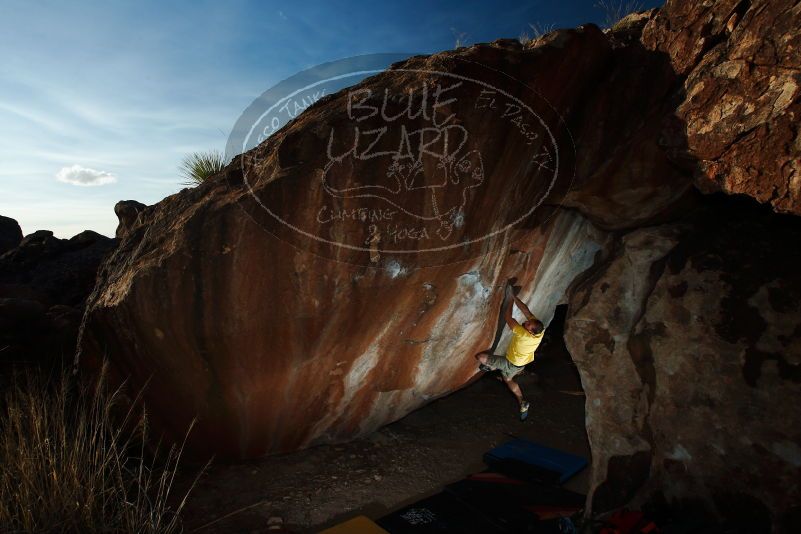 Bouldering in Hueco Tanks on 11/11/2018 with Blue Lizard Climbing and Yoga

Filename: SRM_20181111_1709550.jpg
Aperture: f/8.0
Shutter Speed: 1/250
Body: Canon EOS-1D Mark II
Lens: Canon EF 16-35mm f/2.8 L