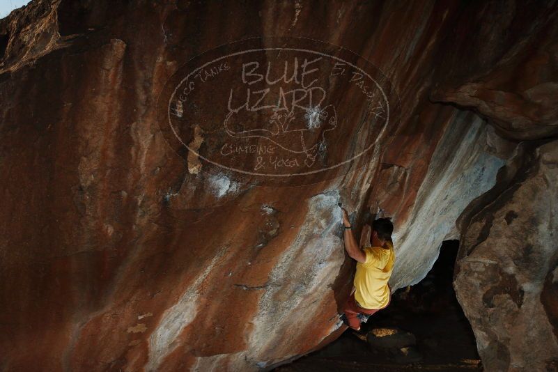 Bouldering in Hueco Tanks on 11/11/2018 with Blue Lizard Climbing and Yoga

Filename: SRM_20181111_1720040.jpg
Aperture: f/8.0
Shutter Speed: 1/250
Body: Canon EOS-1D Mark II
Lens: Canon EF 16-35mm f/2.8 L