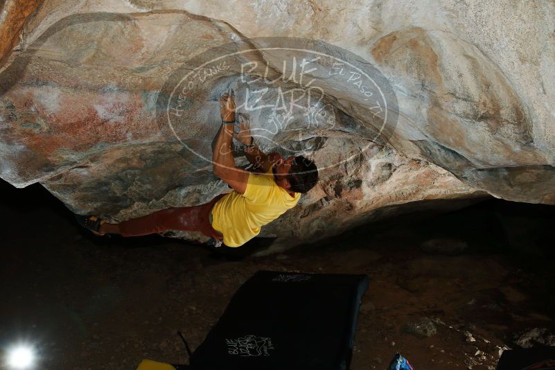 Bouldering in Hueco Tanks on 11/11/2018 with Blue Lizard Climbing and Yoga

Filename: SRM_20181111_1800040.jpg
Aperture: f/8.0
Shutter Speed: 1/250
Body: Canon EOS-1D Mark II
Lens: Canon EF 16-35mm f/2.8 L