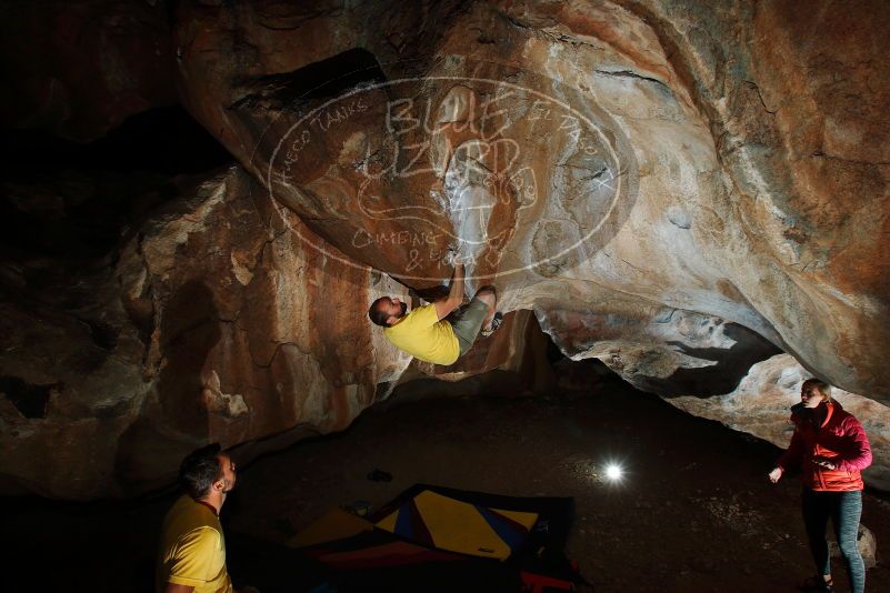 Bouldering in Hueco Tanks on 11/11/2018 with Blue Lizard Climbing and Yoga

Filename: SRM_20181111_1811370.jpg
Aperture: f/8.0
Shutter Speed: 1/250
Body: Canon EOS-1D Mark II
Lens: Canon EF 16-35mm f/2.8 L