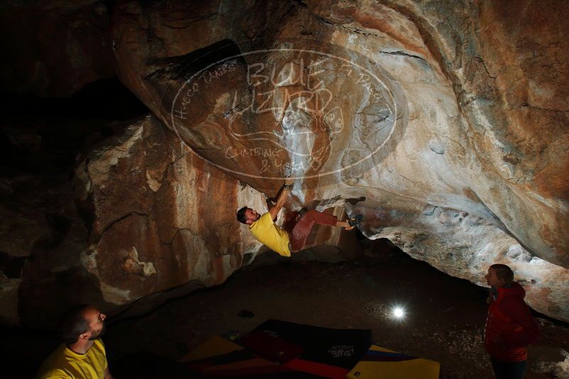 Bouldering in Hueco Tanks on 11/11/2018 with Blue Lizard Climbing and Yoga

Filename: SRM_20181111_1812340.jpg
Aperture: f/8.0
Shutter Speed: 1/250
Body: Canon EOS-1D Mark II
Lens: Canon EF 16-35mm f/2.8 L