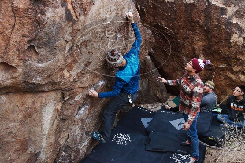 Bouldering in Hueco Tanks on 11/24/2018 with Blue Lizard Climbing and Yoga

Filename: SRM_20181124_1025450.jpg
Aperture: f/4.0
Shutter Speed: 1/250
Body: Canon EOS-1D Mark II
Lens: Canon EF 16-35mm f/2.8 L