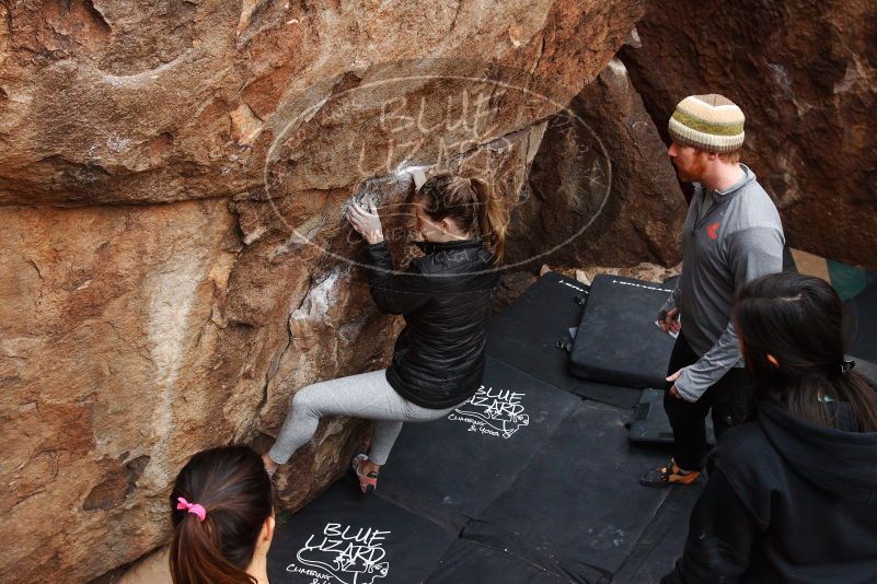 Bouldering in Hueco Tanks on 11/24/2018 with Blue Lizard Climbing and Yoga

Filename: SRM_20181124_1103180.jpg
Aperture: f/6.3
Shutter Speed: 1/200
Body: Canon EOS-1D Mark II
Lens: Canon EF 16-35mm f/2.8 L