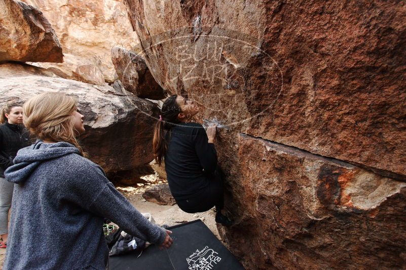 Bouldering in Hueco Tanks on 11/24/2018 with Blue Lizard Climbing and Yoga

Filename: SRM_20181124_1110210.jpg
Aperture: f/5.0
Shutter Speed: 1/250
Body: Canon EOS-1D Mark II
Lens: Canon EF 16-35mm f/2.8 L