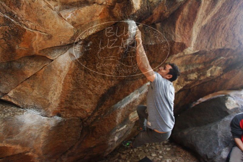 Bouldering in Hueco Tanks on 11/24/2018 with Blue Lizard Climbing and Yoga

Filename: SRM_20181124_1126020.jpg
Aperture: f/3.5
Shutter Speed: 1/250
Body: Canon EOS-1D Mark II
Lens: Canon EF 16-35mm f/2.8 L