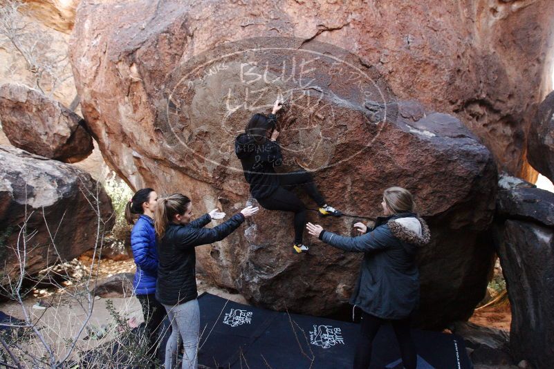 Bouldering in Hueco Tanks on 11/24/2018 with Blue Lizard Climbing and Yoga

Filename: SRM_20181124_1130030.jpg
Aperture: f/7.1
Shutter Speed: 1/250
Body: Canon EOS-1D Mark II
Lens: Canon EF 16-35mm f/2.8 L