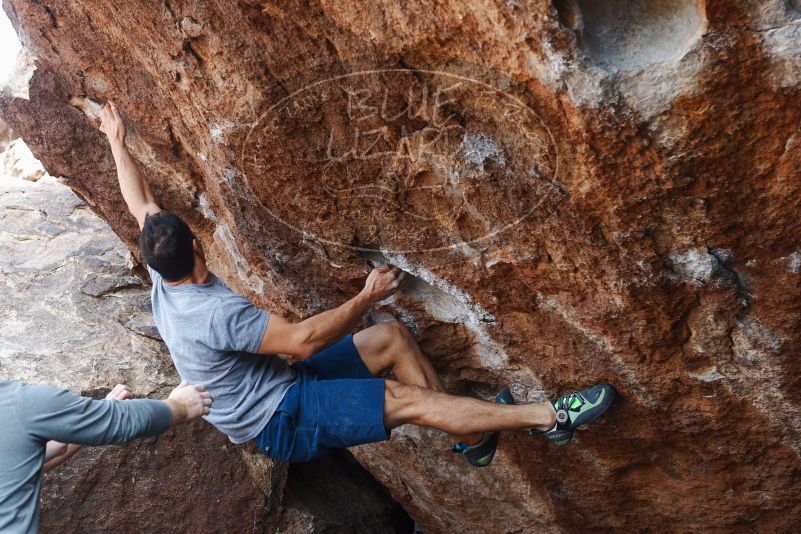 Bouldering in Hueco Tanks on 11/24/2018 with Blue Lizard Climbing and Yoga

Filename: SRM_20181124_1300430.jpg
Aperture: f/4.0
Shutter Speed: 1/250
Body: Canon EOS-1D Mark II
Lens: Canon EF 50mm f/1.8 II