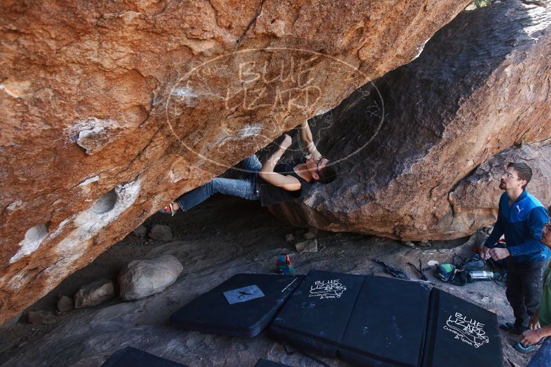 Bouldering in Hueco Tanks on 11/24/2018 with Blue Lizard Climbing and Yoga

Filename: SRM_20181124_1311340.jpg
Aperture: f/5.0
Shutter Speed: 1/250
Body: Canon EOS-1D Mark II
Lens: Canon EF 16-35mm f/2.8 L