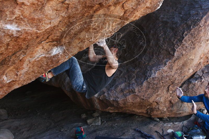 Bouldering in Hueco Tanks on 11/24/2018 with Blue Lizard Climbing and Yoga

Filename: SRM_20181124_1311380.jpg
Aperture: f/5.6
Shutter Speed: 1/250
Body: Canon EOS-1D Mark II
Lens: Canon EF 16-35mm f/2.8 L