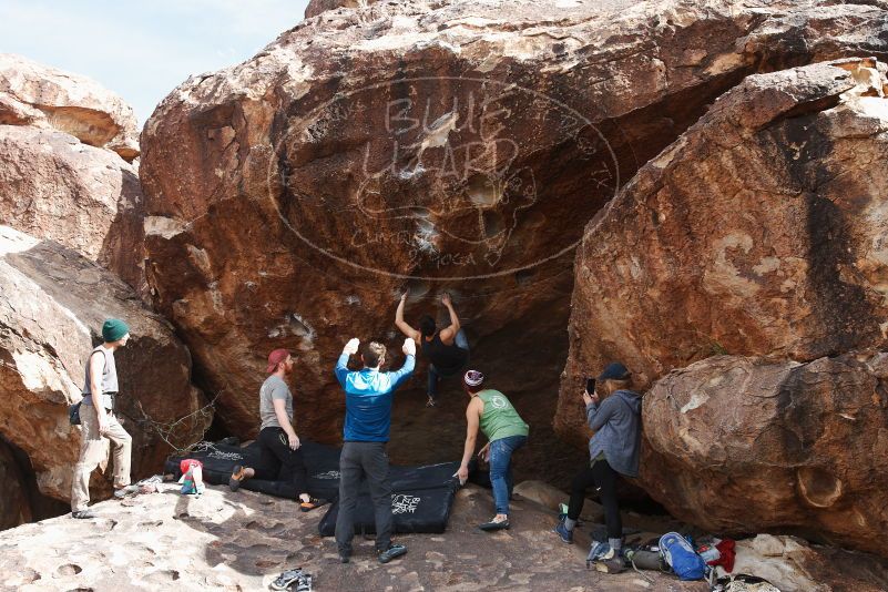 Bouldering in Hueco Tanks on 11/24/2018 with Blue Lizard Climbing and Yoga

Filename: SRM_20181124_1326430.jpg
Aperture: f/8.0
Shutter Speed: 1/250
Body: Canon EOS-1D Mark II
Lens: Canon EF 16-35mm f/2.8 L