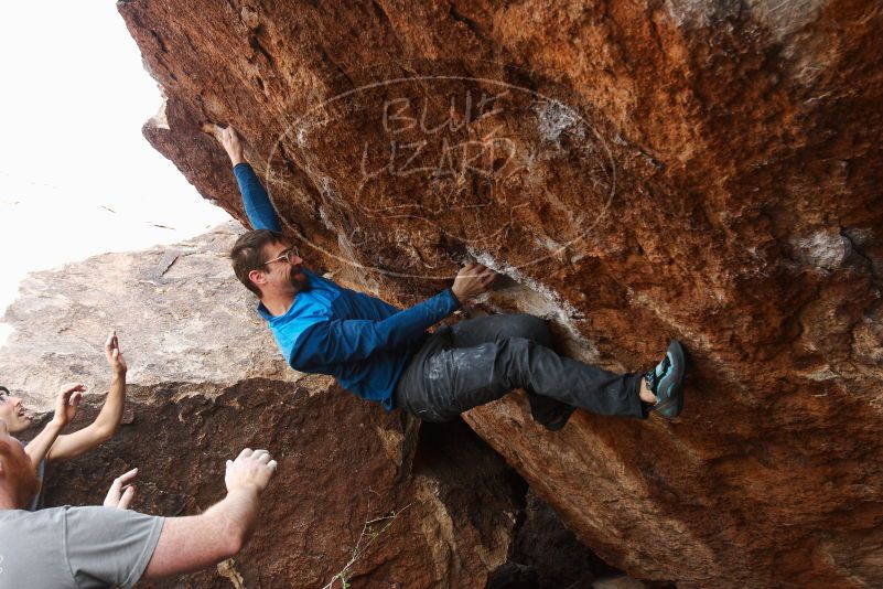 Bouldering in Hueco Tanks on 11/24/2018 with Blue Lizard Climbing and Yoga

Filename: SRM_20181124_1328001.jpg
Aperture: f/6.3
Shutter Speed: 1/250
Body: Canon EOS-1D Mark II
Lens: Canon EF 16-35mm f/2.8 L