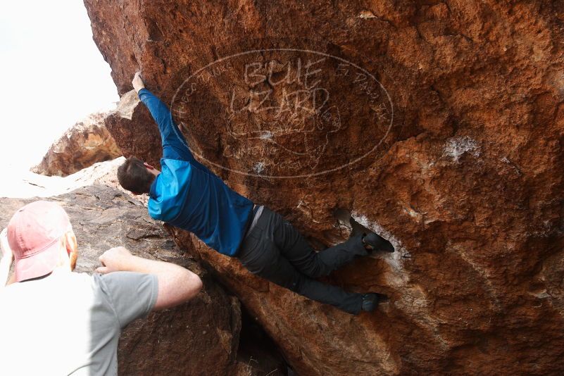 Bouldering in Hueco Tanks on 11/24/2018 with Blue Lizard Climbing and Yoga

Filename: SRM_20181124_1328050.jpg
Aperture: f/6.3
Shutter Speed: 1/250
Body: Canon EOS-1D Mark II
Lens: Canon EF 16-35mm f/2.8 L