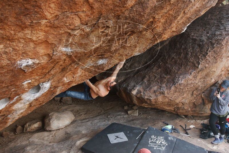 Bouldering in Hueco Tanks on 11/24/2018 with Blue Lizard Climbing and Yoga

Filename: SRM_20181124_1330200.jpg
Aperture: f/5.0
Shutter Speed: 1/250
Body: Canon EOS-1D Mark II
Lens: Canon EF 16-35mm f/2.8 L