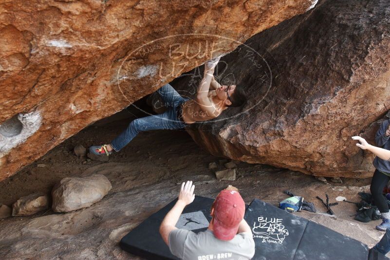 Bouldering in Hueco Tanks on 11/24/2018 with Blue Lizard Climbing and Yoga

Filename: SRM_20181124_1330260.jpg
Aperture: f/5.0
Shutter Speed: 1/250
Body: Canon EOS-1D Mark II
Lens: Canon EF 16-35mm f/2.8 L