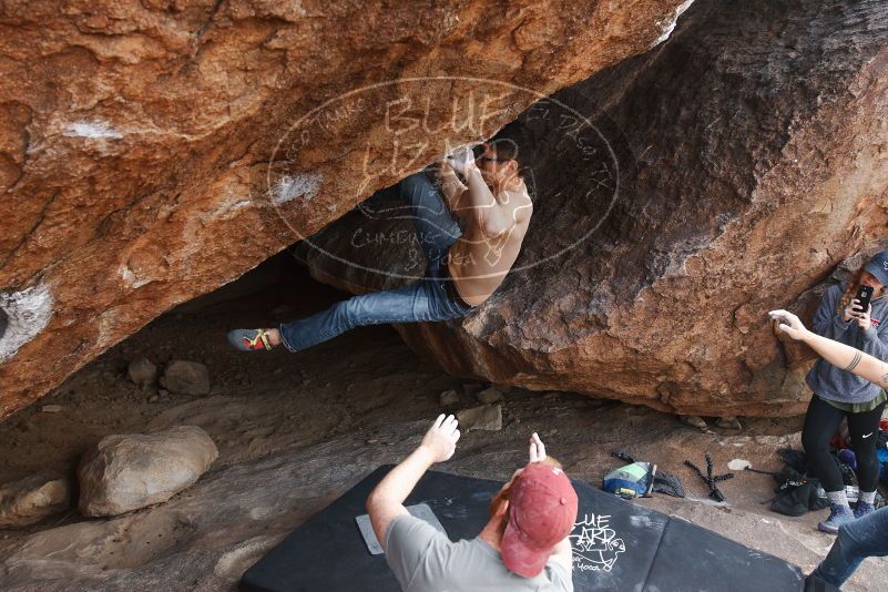 Bouldering in Hueco Tanks on 11/24/2018 with Blue Lizard Climbing and Yoga

Filename: SRM_20181124_1330290.jpg
Aperture: f/5.0
Shutter Speed: 1/250
Body: Canon EOS-1D Mark II
Lens: Canon EF 16-35mm f/2.8 L