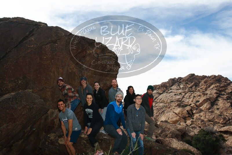 Bouldering in Hueco Tanks on 11/24/2018 with Blue Lizard Climbing and Yoga

Filename: SRM_20181124_1355340.jpg
Aperture: f/8.0
Shutter Speed: 1/250
Body: Canon EOS-1D Mark II
Lens: Canon EF 16-35mm f/2.8 L