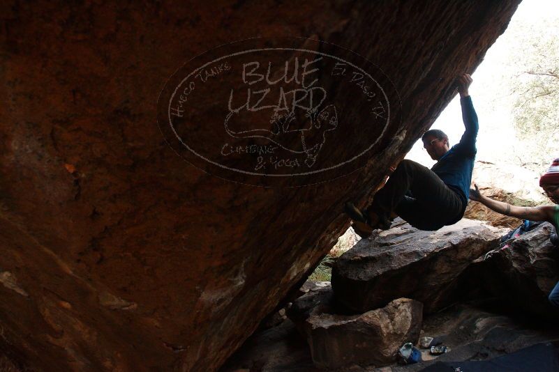 Bouldering in Hueco Tanks on 11/24/2018 with Blue Lizard Climbing and Yoga

Filename: SRM_20181124_1550080.jpg
Aperture: f/6.3
Shutter Speed: 1/250
Body: Canon EOS-1D Mark II
Lens: Canon EF 16-35mm f/2.8 L