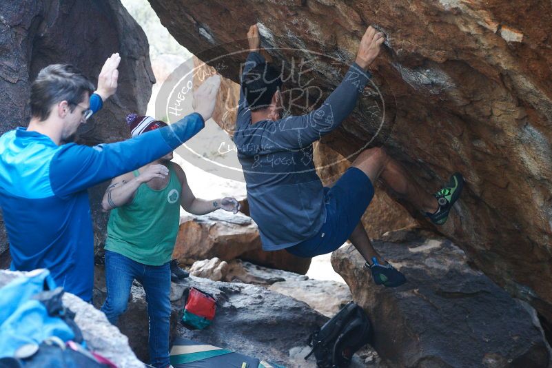 Bouldering in Hueco Tanks on 11/24/2018 with Blue Lizard Climbing and Yoga

Filename: SRM_20181124_1552350.jpg
Aperture: f/4.0
Shutter Speed: 1/320
Body: Canon EOS-1D Mark II
Lens: Canon EF 50mm f/1.8 II