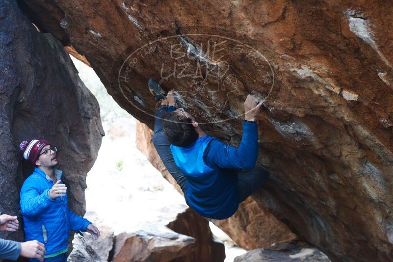 Bouldering in Hueco Tanks on 11/24/2018 with Blue Lizard Climbing and Yoga

Filename: SRM_20181124_1606160.jpg
Aperture: f/3.5
Shutter Speed: 1/250
Body: Canon EOS-1D Mark II
Lens: Canon EF 50mm f/1.8 II