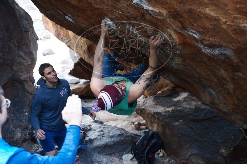 Bouldering in Hueco Tanks on 11/24/2018 with Blue Lizard Climbing and Yoga

Filename: SRM_20181124_1609060.jpg
Aperture: f/4.0
Shutter Speed: 1/250
Body: Canon EOS-1D Mark II
Lens: Canon EF 50mm f/1.8 II