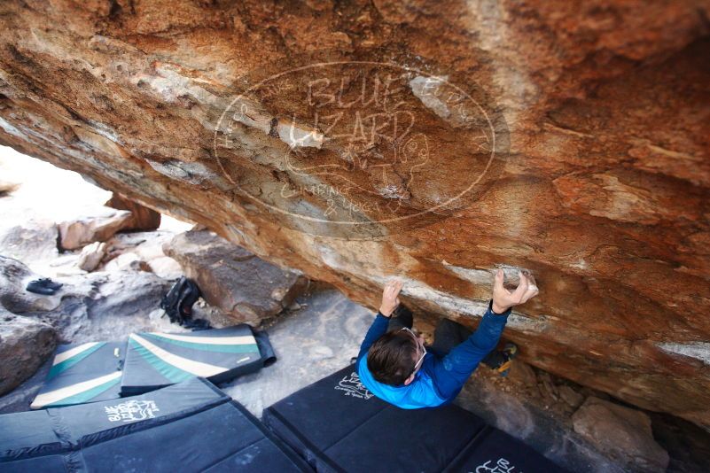 Bouldering in Hueco Tanks on 11/24/2018 with Blue Lizard Climbing and Yoga

Filename: SRM_20181124_1615080.jpg
Aperture: f/3.5
Shutter Speed: 1/200
Body: Canon EOS-1D Mark II
Lens: Canon EF 16-35mm f/2.8 L