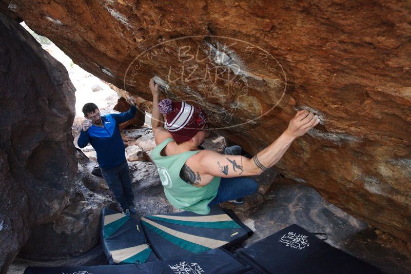 Bouldering in Hueco Tanks on 11/24/2018 with Blue Lizard Climbing and Yoga

Filename: SRM_20181124_1616570.jpg
Aperture: f/5.6
Shutter Speed: 1/200
Body: Canon EOS-1D Mark II
Lens: Canon EF 16-35mm f/2.8 L