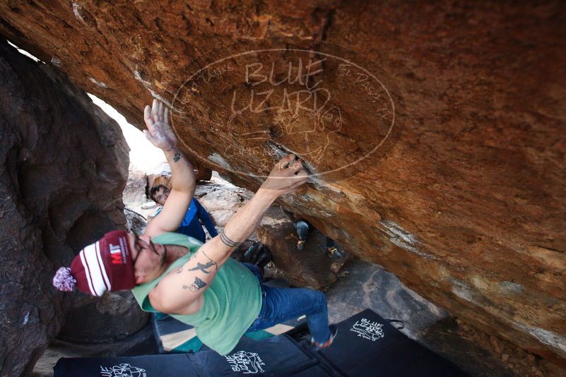 Bouldering in Hueco Tanks on 11/24/2018 with Blue Lizard Climbing and Yoga

Filename: SRM_20181124_1617161.jpg
Aperture: f/5.0
Shutter Speed: 1/200
Body: Canon EOS-1D Mark II
Lens: Canon EF 16-35mm f/2.8 L